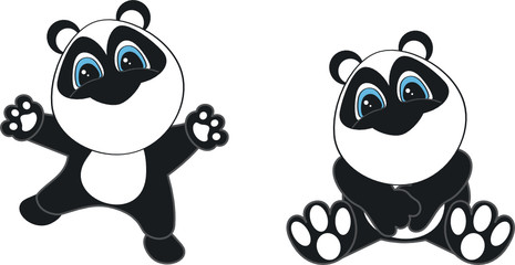 cartoon baby panda2