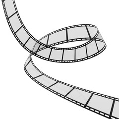 Naklejka premium 3d film spiral