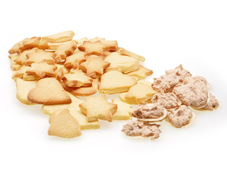 home baked christmas cookies