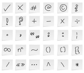 Punctuation Icons