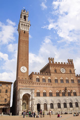 Fototapeta na wymiar Siena Italy