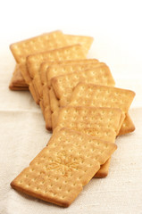Heap of crackers