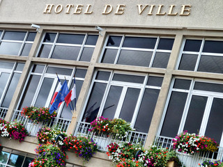 Fototapeta na wymiar Hotel de Ville - Francja