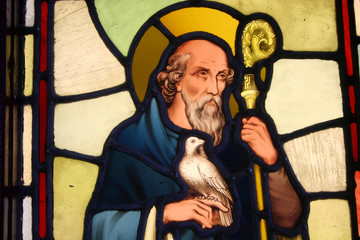 stained glass window