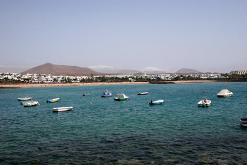 Fototapeta na wymiar Costa Teguise, Lanzarote