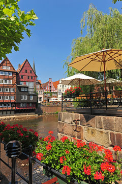 Der historische Stintmarkt in L&uuml;neburg