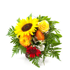 Blumenstrauss mit Sonnenblume