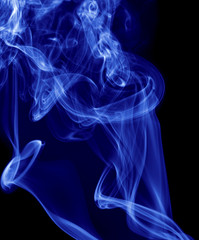 Fototapeta premium Abstract background of beautiful Blue Smoke