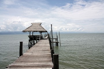 wooden bridge