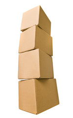 Stack of Cardboard Boxes