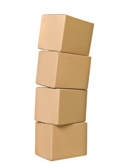 Stack of Cardboard Boxes