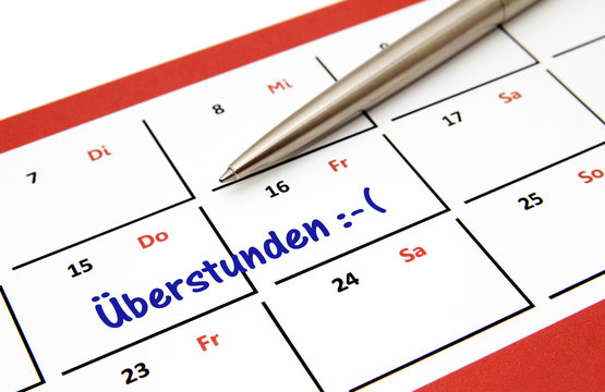 &Uuml;berstunden leisten