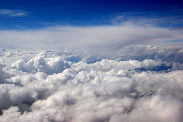 Fototapeta premium Clouds shot from above