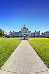 Obraz premium Parlament von Victoria, Vancouver Island, Kanada