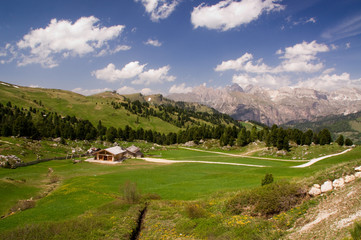 Tal Wanderwege Bäume Alpental natur unbewohnt alpen