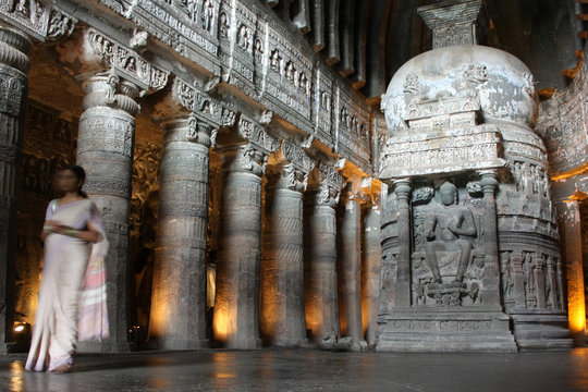 Inde - Grottes d'Ajanta