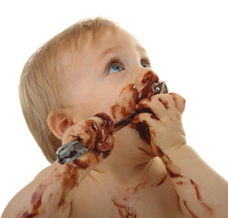 bébé et nourriture