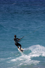 Kitesurfing