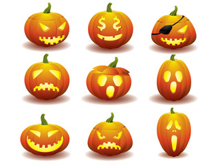 Halloween pumpkins