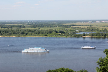 Obraz premium Volga river