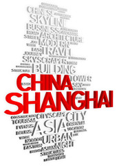 Shanghai - 3D Typography