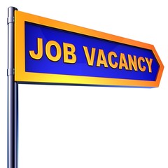 Looking for a job vacancy. 3D render (Hi-Res)