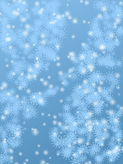 Snowy background
