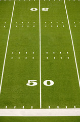 Empty American Football Field - 25094653
