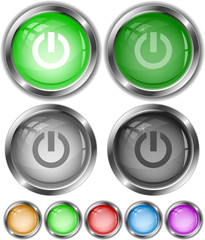 Switch element. Vector internet buttons.