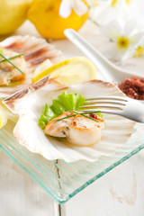 grilled scallop - cappasanta grigliata