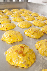 Pastry chef who prepares the cake -Panettone