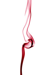 Obraz na płótnie Canvas czerwony dym