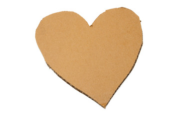cardboard heart