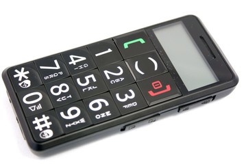 Fototapeta premium Seniorentelefon / Handy