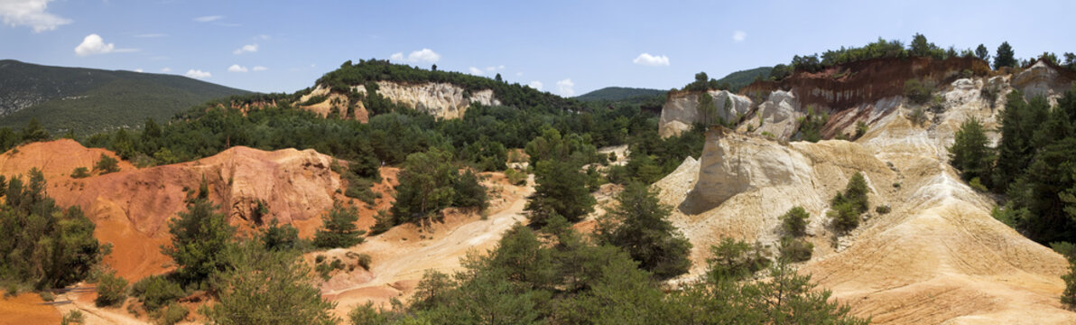 Okersteinbruch Provence Panorama