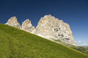 Langkofel; Plattkofel, Sellajoch; Passo Sella