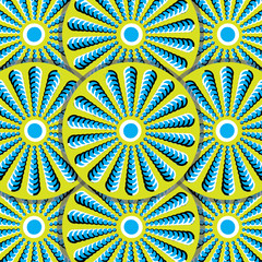 Winking Wheels (motion illusion)