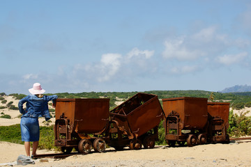 Obraz premium chercheuse d'or