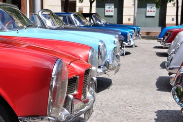 Photo sur Aluminium Voitures anciennes cubaines voiture ancienne 6