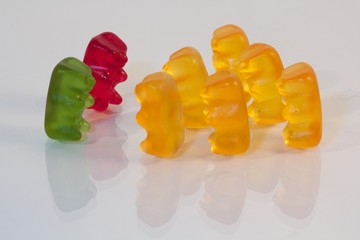 Gummibärchen Team Ansprache