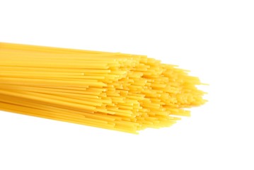 Spaghetti isoliert auf weißem Hintergrund
