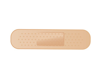 Vector illustration a medical adhesive plaster