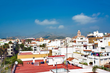 Great view of old Spanish town,