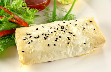 Feta Filo Roll
