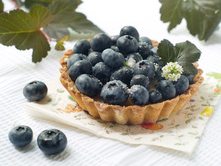 blueberry tart