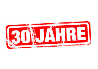 30 Jahre