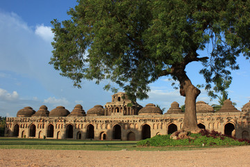 Hampi - Elephant stables