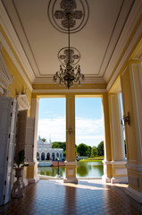 historical building in thailand palace
