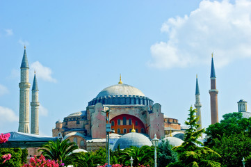 Fototapeta na wymiar Hagia Sofia