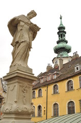 Fototapeta na wymiar Bratislava, campanile